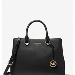 Michael Kors Edith Large Saffiano Leather Satchel